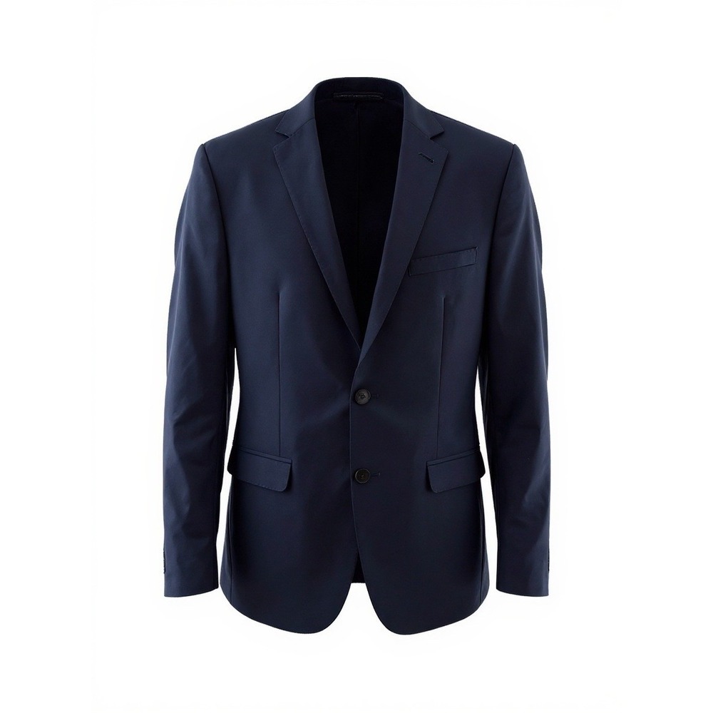 Ben Sherman Blazer Mens 38R‎ Navy Camden Tailored Skinny Fit Wool Mohair Jacket